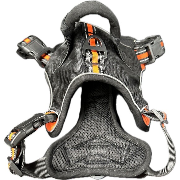 No Pull Dog Harness Breathable Reflective Adjustable Pet Control Handle Vest Med - Picture 5 of 8